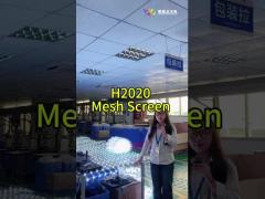 Outdoor RGB LED Mesh Screen Waterproof Ip65 For Large Advertising Display