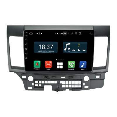 China GPS For Mitsubishi Ralliart Lancer EVO X 2008-2017 Cars 10.1 inch TFT Capacitive Touch Screen Android Car Video for sale