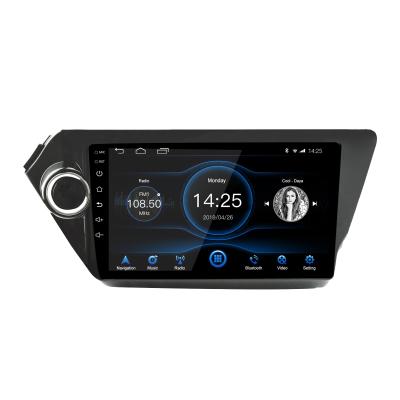 China Android 10.0 High Definition Touch Screen GPS Navigation USB Stereo Capacitive 9 Inch Car Radio GPS Player For Kia K2 Rio for sale