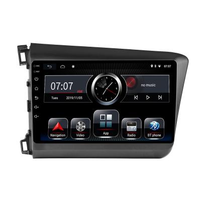 China GPS Multimedia VCR For Honda Civic 2012 -2015 10.1 Inch Android System DVD Player Stereo 10.1 for sale