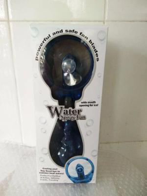 China Plastic Summer Cooling You Mini Water Spray Fan Portable Water Mist Bottle Fan for sale