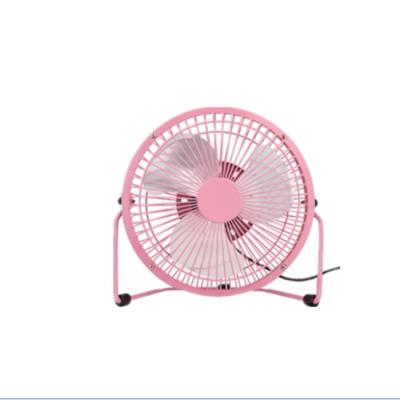 China Hot Inch 6inch DC USB Mini Metal Fan 4 5V 2.5W for promotion use, mini usb fan for sale