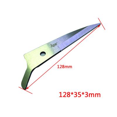 China Factory 128 Mask Machine Scissors Head Scissors High Speed ​​Steel Blade Steel Blade Full Automatic M2 Scissors Head for sale