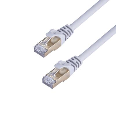 China 10Gbase-T 10 Gigabit Cat6A S/Ftp S/Stp Ethernet Patch Cable Copper Lead For Modem Router Lan Network for sale