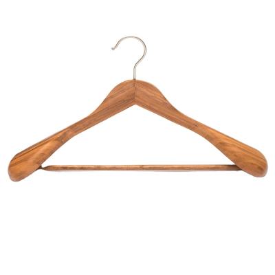 China CLASSIC Garment Use Non Slip Eco - Friendly Bamboo Cloth Coat Hangers for sale