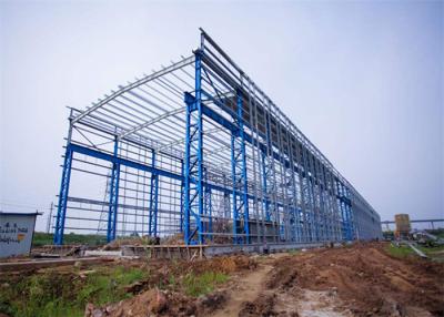 China Portalrahmen vorfabrizierter Stahlkonstruktions-Lager-Herstellungs-Ingenieur-Entwurf zu verkaufen