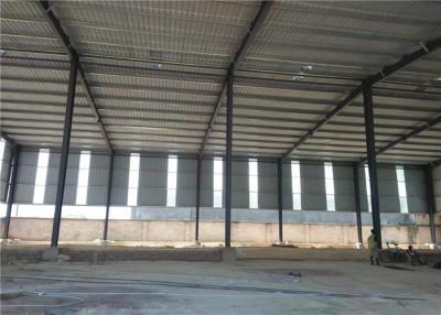 China Construction Precoated Roofing Sheets Prefabricated Steel Frame Warehouse In Philippines for sale