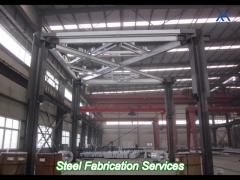 customized shape prefabricated steel metal members fabrication supply service