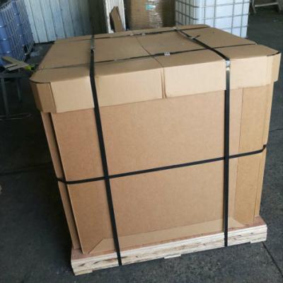 China Recyclable Paper IBC with Pallet for Strong Remote Storage Transportation for sale