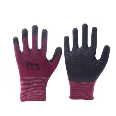 China Wholesale Latex Winter Flexible Coated Outdoor Working Gloves Waterproof Work Gloves for sale