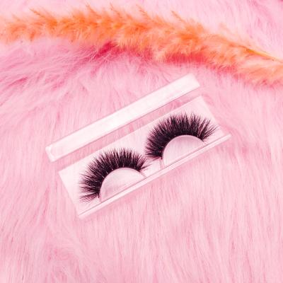 China Different 25mm Handmade Lashes 3D Mink Silk False Eye Lashes From Natural Long Seller for sale