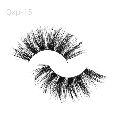 China Different 25mm Handmade Lashes 3D 5D Mink Silk False Eye Lashes From Natural Long Seller for sale