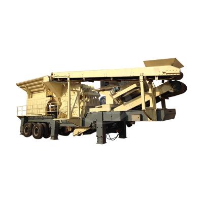 China Sell Movable Impact Crusher Machine And Screening Plant for sale