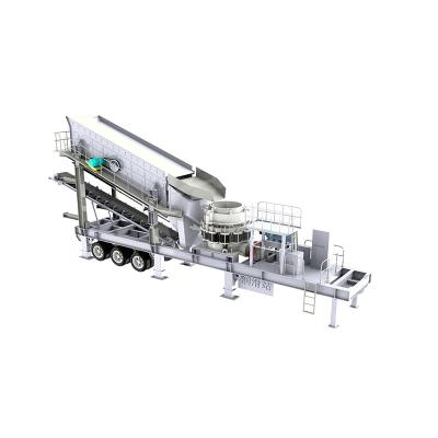 China Big Capacity Impact Crusher Machine Station Mobile Plant Supplier for sale