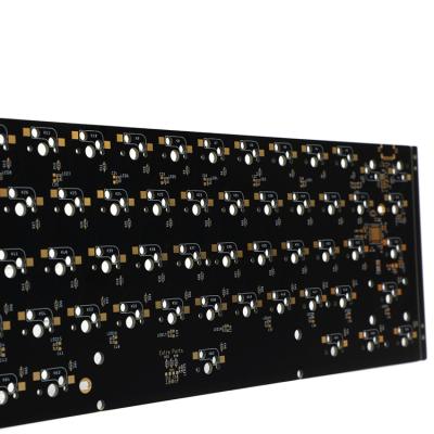 China Electronics Device / Home Appliances Keyboard Layout Design Qmk Via Type C RGB Radio Hotswap PCB Mechanical Keyboard Panel 60% 65% 75% 80% 100% for sale