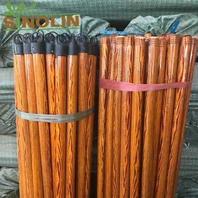 China Wooden Broom and Broom Grain or Brush or Dust Pan PVC Coated Wooden Broomstick, Wooden Broom Sticks for sale