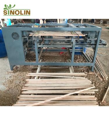 China Automatic Wooden Broom Handle /Stick Broom Handle /Stick Broom Cutting Machine Wood Screw/Dome for sale