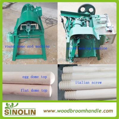 China China Home Factory Professional Machine Making Wooden Broom Handle , Screw Making Machine for sale