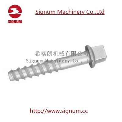 China HDG Hot Dip Galvanized Square Head Railway Screw Spikes China Supplier for sale