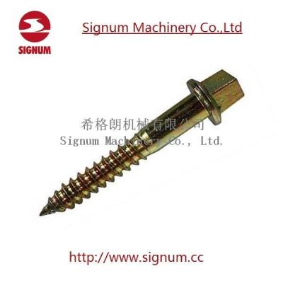 China Carbon Steel Material Self Tapping Zinc Plated Railway Screw Spike for sale