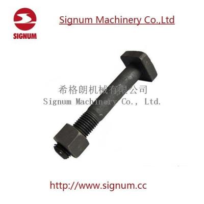 China Track Bolt For Rail Construction 45# Steel, Railway parts supplier Track Bolt for sale