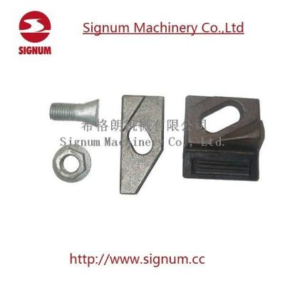 China Plain oil surface finishing Railroad Clamp for sale