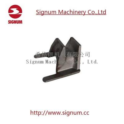 China High Tensil Pre-insert Sand Casting Rail Shoulder for sale