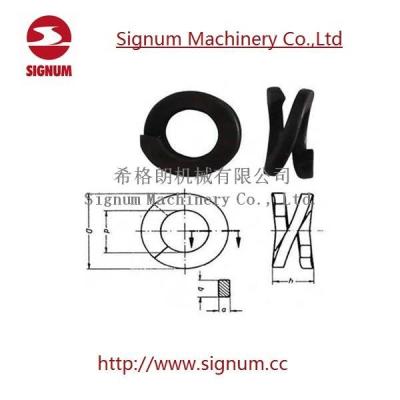 China 60Si2Mn Double Coil Rail Spring Washer for sale