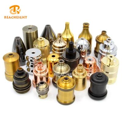 China Wholesale Colored Screw CE Vintage E27 Metal Lamp Holder Light Bulb Socket for sale