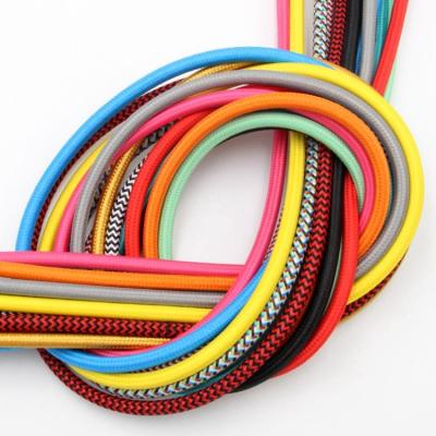 China European VDE SAA 2 Core CE Textile Wire Cloth Braid Electrical Cable for sale