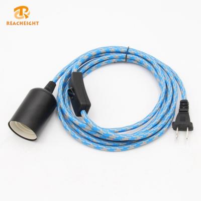 China European Fast Delivery Low MOQ Hanging E14 Lamp Cord Connector for sale