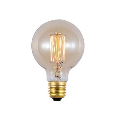 China Squirrel Cage G80 E27 Brass Vintage Edison Globe Bulb for sale