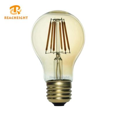 China Residential Warm White Vintage Led A19 Filament Bulb for sale