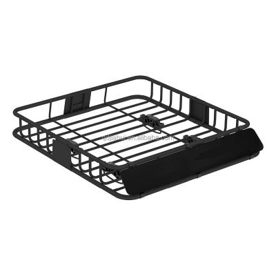 China Steel Car Roof Rack Basket Cargo Carrier for sale