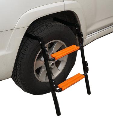 China Foldable Universal Tire Step and Wheel Ladder for SUV, PICK UP TRUCK and RAV for sale