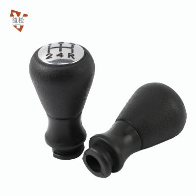 China PC+ABS Quality Auto Parts Car Accessories Car Accessories 5 Speed ​​Gear Shift Knob Black Universal For Peugeot 408/206 CV OEM 2403 for sale