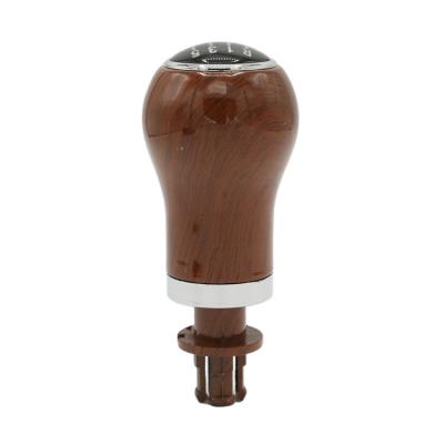 China High Quality Universal Wooden Car Accessories Gear Shift Knob 5 Speed ​​For VW Jetta for sale