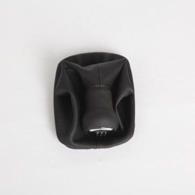 China Factory Directly Sales Leather 5/6 Speed ​​Car Gear Shift Knob With Boot Cover For Audi A6 for sale