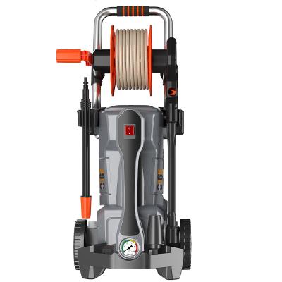 China Automatic High Pressure Washer Metal Washer Water Cleaning Machine/Portable Flow Speed ​​Household Spool Mode for sale