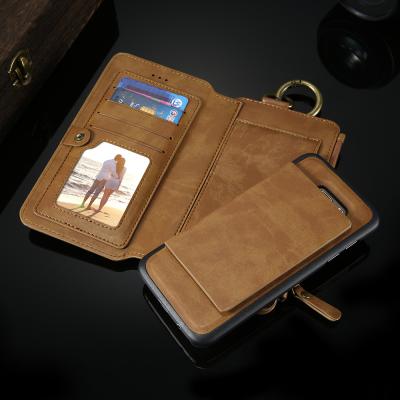 China 1 Sample OK Classic Wallet Case With 18 Card Slot For Galaxy S6 Phone Leather Cover For Samsung S6 Edge Universal Phone Case RCD14287 for sale