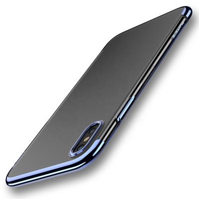 China Anti-falling Amazon Hit Shenzhen Floveme Mobile Phone Case For iPhone X Case Transparent Soft Tpu Cover High Quality Shell for sale