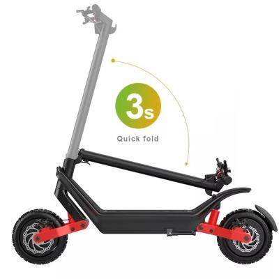 China 2022 New Motorcycle Scooter 1200W 11inch Battery Unisex Speed ​​40km 48V20Ah Offroad Wide Wheel Electric Scooter for sale