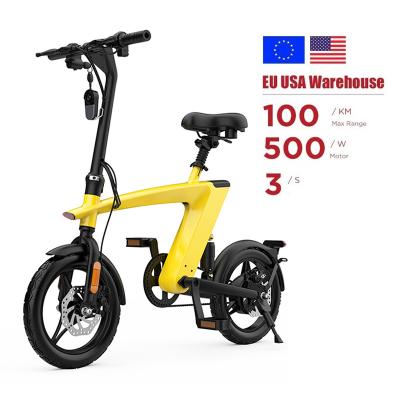 China Joynfun OEM ODM B1Electric Bike Aluminum Eu Warehouse 36V10Ah Battery Max Speed ​​25km Ringed 70km Adults Electrico Bicycle for sale