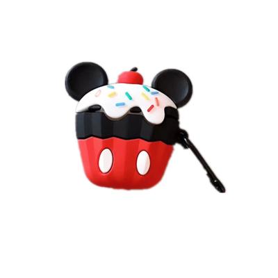 China Light Cute 3D Cartoon Dessert Cake For AirPods Case Designer Cover For Apple Airpods 1 2 Cases for sale