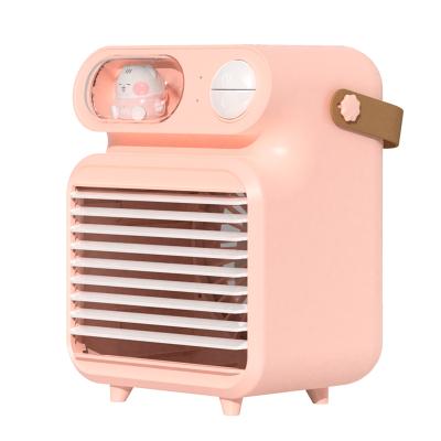 China Mini Outdoor Air Conditioners Desktop Tabletop Portable Air Conditioner Mini Air Cooling Fan Air Cooler Fan Free Sample Fan for Home for sale