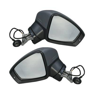 China Wholesale price factory systems car auto rearview auto side body mirror with E-folding CAR mirrors for VW Tiguan L for sale