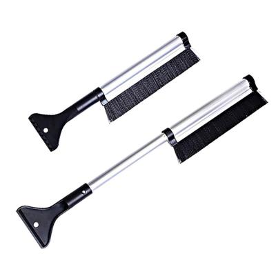 China Ice Scraper Car Window Snow Scraper, Telescopic Extendable Ice Scraper with Snow Brush, for Car Windshield, Light Weight, Winter Tool for sale