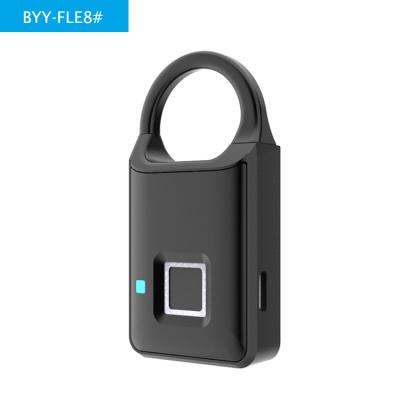 China Zinc Alloy Luggage Bags, Long Battery Fingerprint Lock Rechargeable Smart Protection Lock Standby Fingerprint for sale