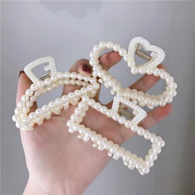 China 2021 Jingle YI temperament is female french pearl hair clip headdress imitation large hairpin restoring ancient ways DY-0115 for sale