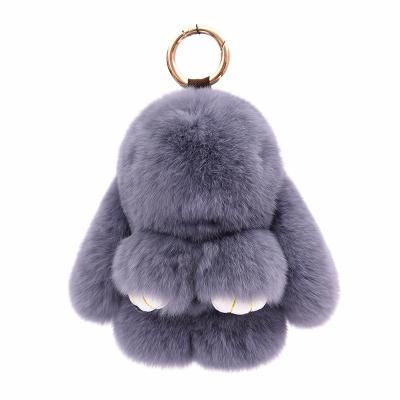 China YI Plush Toy Rabbit Key Chains Cute Bohemian Decorative Accessories Clinking Baby Plush Bag Hang Bag Accessories for sale